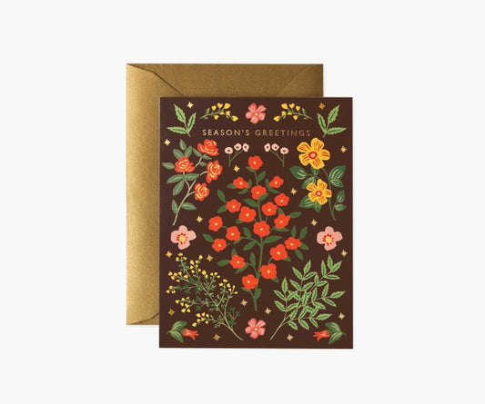Rifle Paper Co Card - Hawthorne Holiday