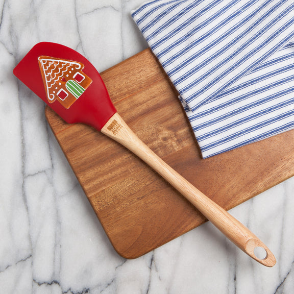 Silicone Spatula - Christmas Cookies