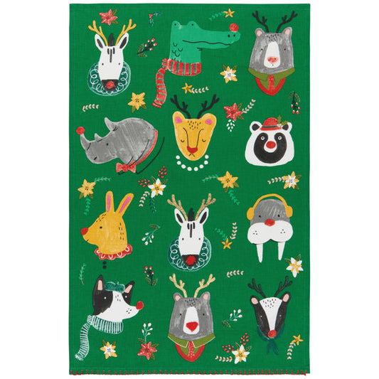 Rudolph Imposter Decorative Tea Towel