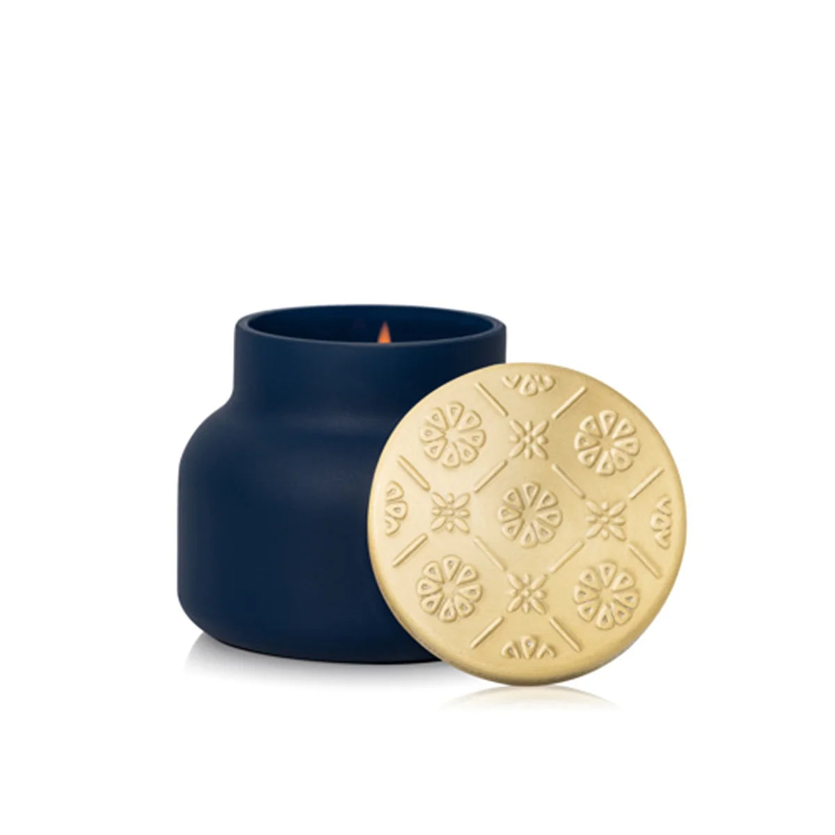 Capri Blue Volcano Petite Candle - Artisan Terrazza Velluto