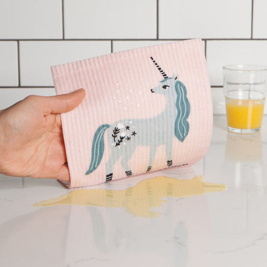 Swedish Dishcloth - Unicorn