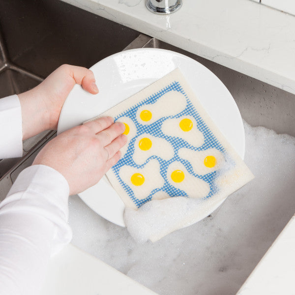 Swedish Dishcloth - Eggs