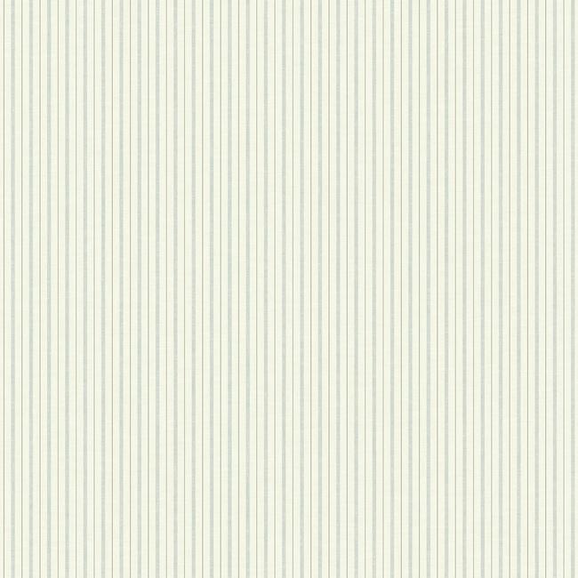 Magnolia Home French Ticking Wallpaper - Light Blue