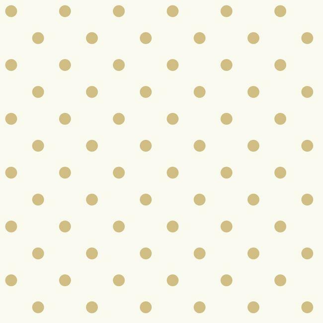 Magnolia Home Dots on Dots Wallpaper - Bright Days and White