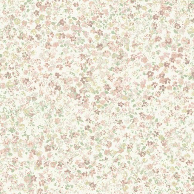 Magnolia Home Meadow Wallpaper - Primrose Pink