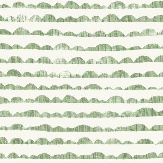 Magnolia Home Hill & Horizon Wallpaper - Magnolia Green