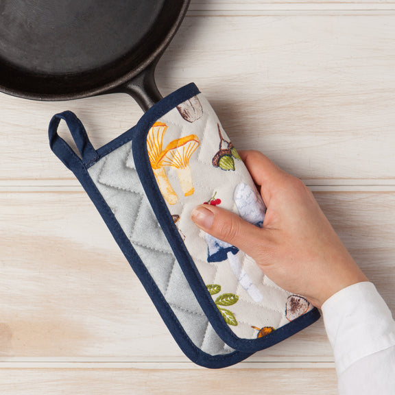 Pot Holder Set - Field Mushrooms