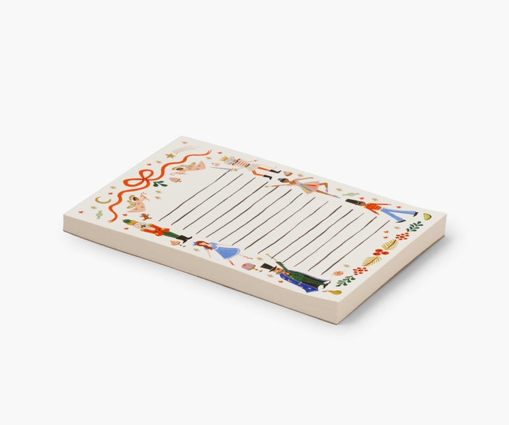 Notepad Riffle Paper Rifle Paper Co Notepad - Nutcracker – Relish Decor