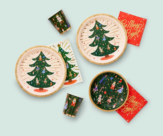 Rifle Paper Co Cocktail Napkins - Be Merry and Bright