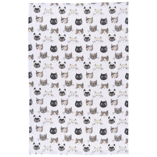 Cats Meow Tea Towel