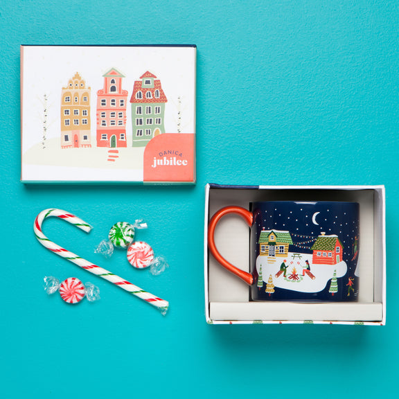 Candy Cane Lane Mug in a Box