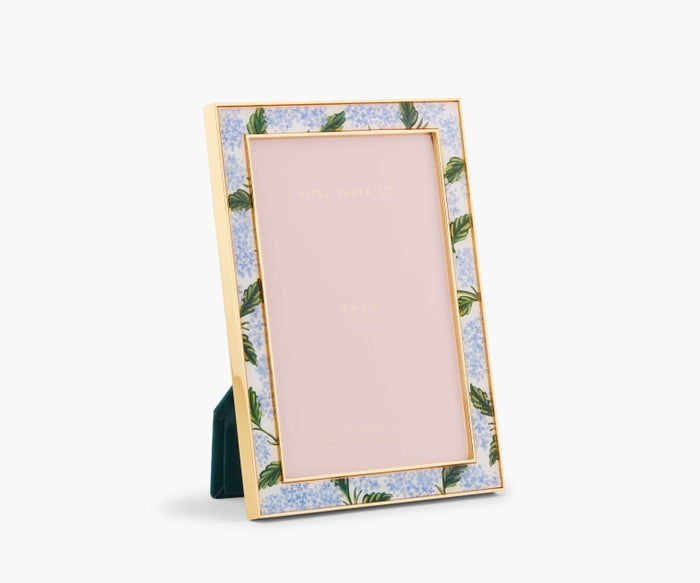 Rifle Paper Co 4x6 Picture Frame - Hydrangea