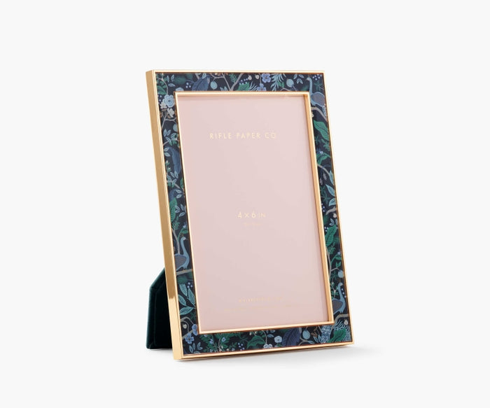 Rifle Paper Co 4x6 Picture Frame - Peacock