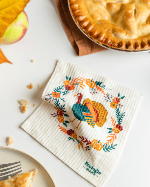 Swedish Dishcloth - Harvest Turkey