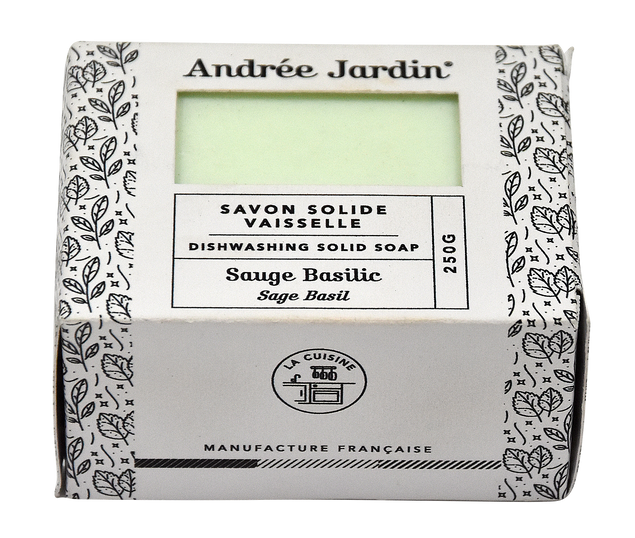 Andrée Jardin Solid Dish Soap - Sage Basil