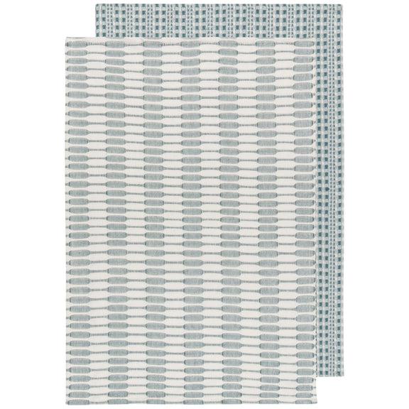 Abode Tea Towel Set - Lagoon