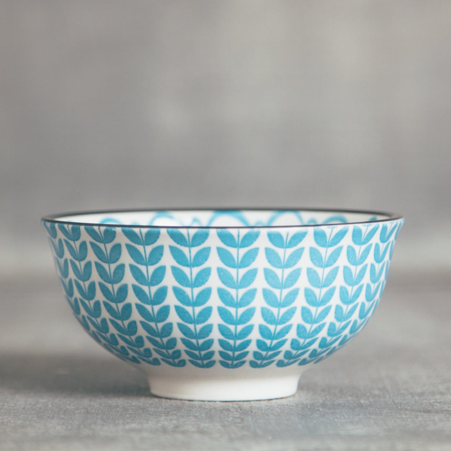 Stamped Stoneware Lotta Bowl - Brights