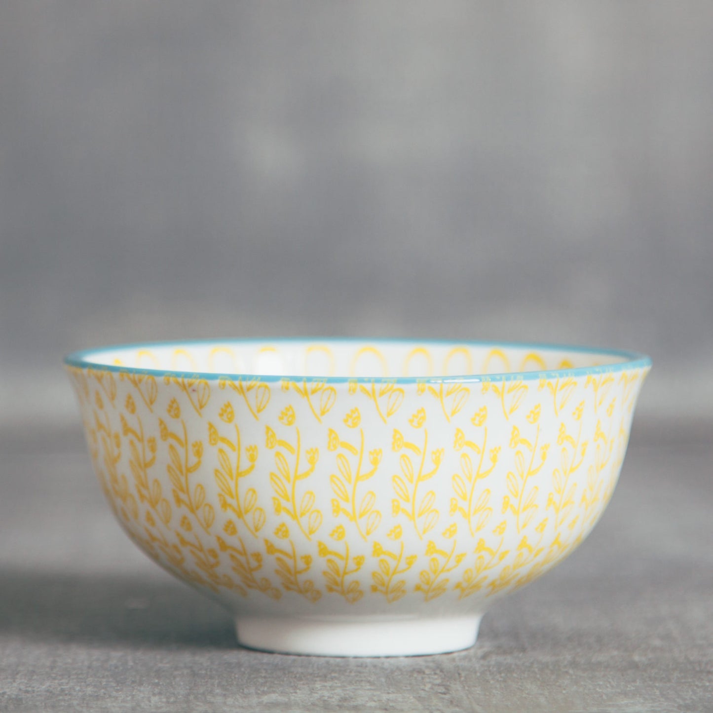 Stamped Stoneware Lotta Bowl - Brights