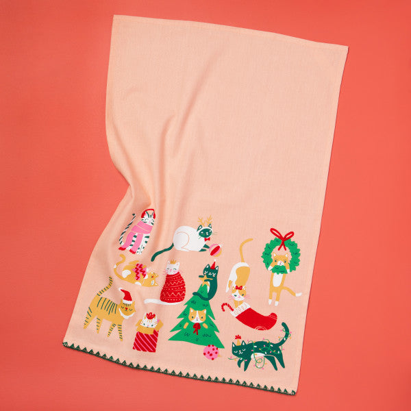 Let it Meow Decorative Tea Towel