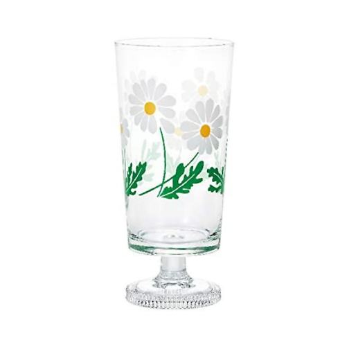 Retro Footed Glass - Chamomile