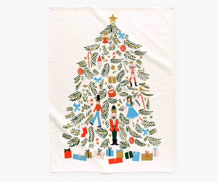 Rifle Paper Co Tea Towel - Christmas Tree