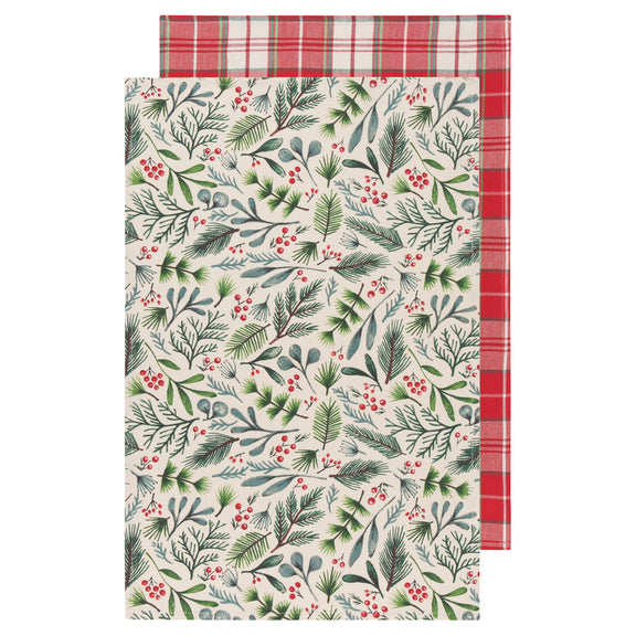 Bough & Berry Tea Towel Set