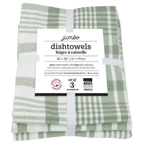 Jumbo Towel Set - Elm Green
