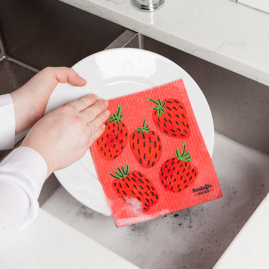 Swedish Dishcloth - Berry Sweet