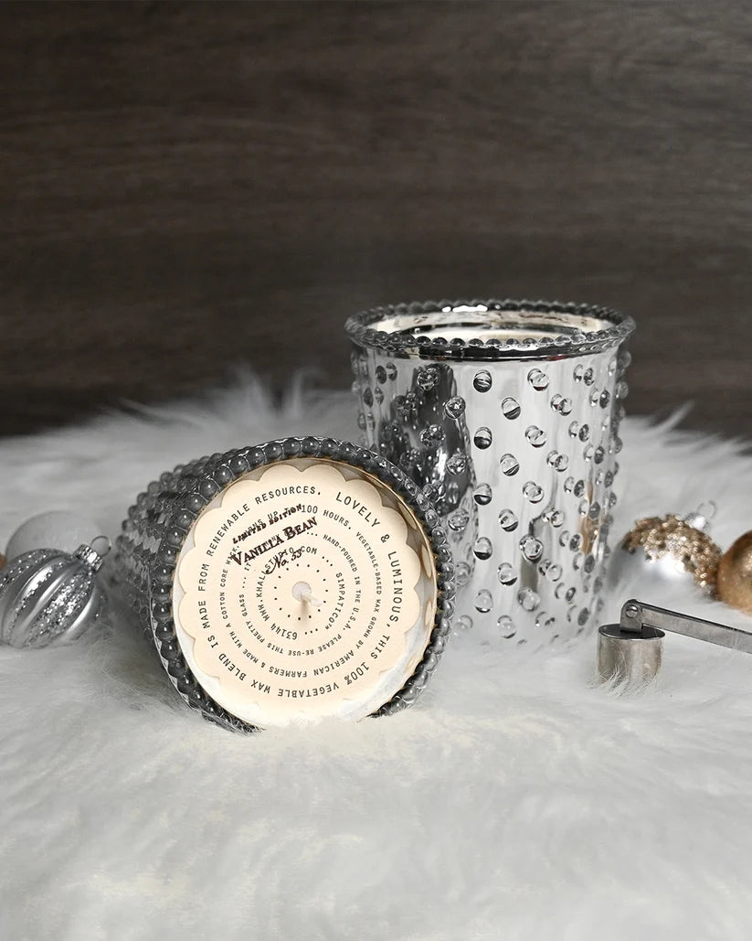 Simpatico Hobnail Candle - Vanilla Bean