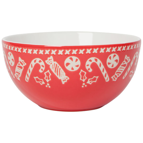 Holly Jolly Candy Bowl