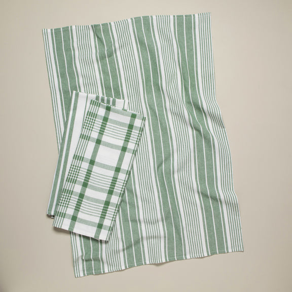 Jumbo Towel Set - Elm Green