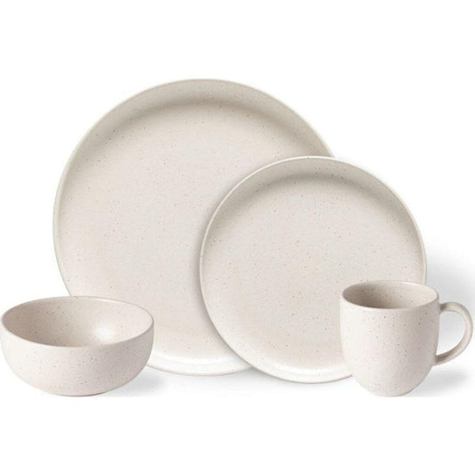 Pacifica 4pc Place Setting - Vanilla