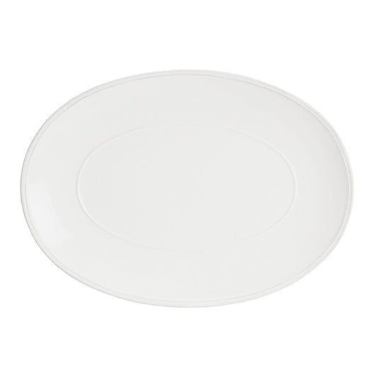 Friso Large Oval Platter - White