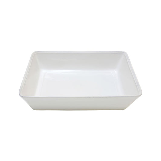 Friso 14 in Rectangular Baker - White