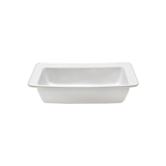 Beja Rectangular Baker - White Cream