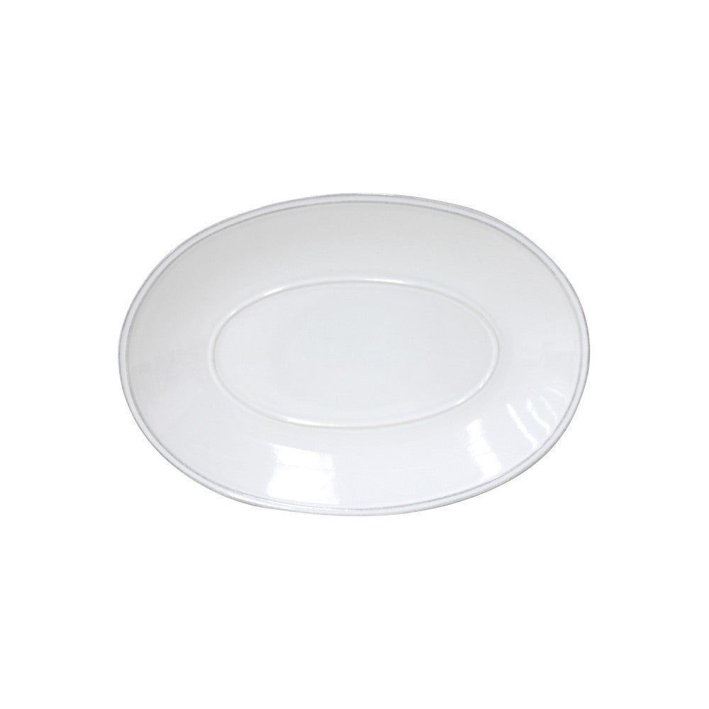 Friso Medium Oval Platter - White