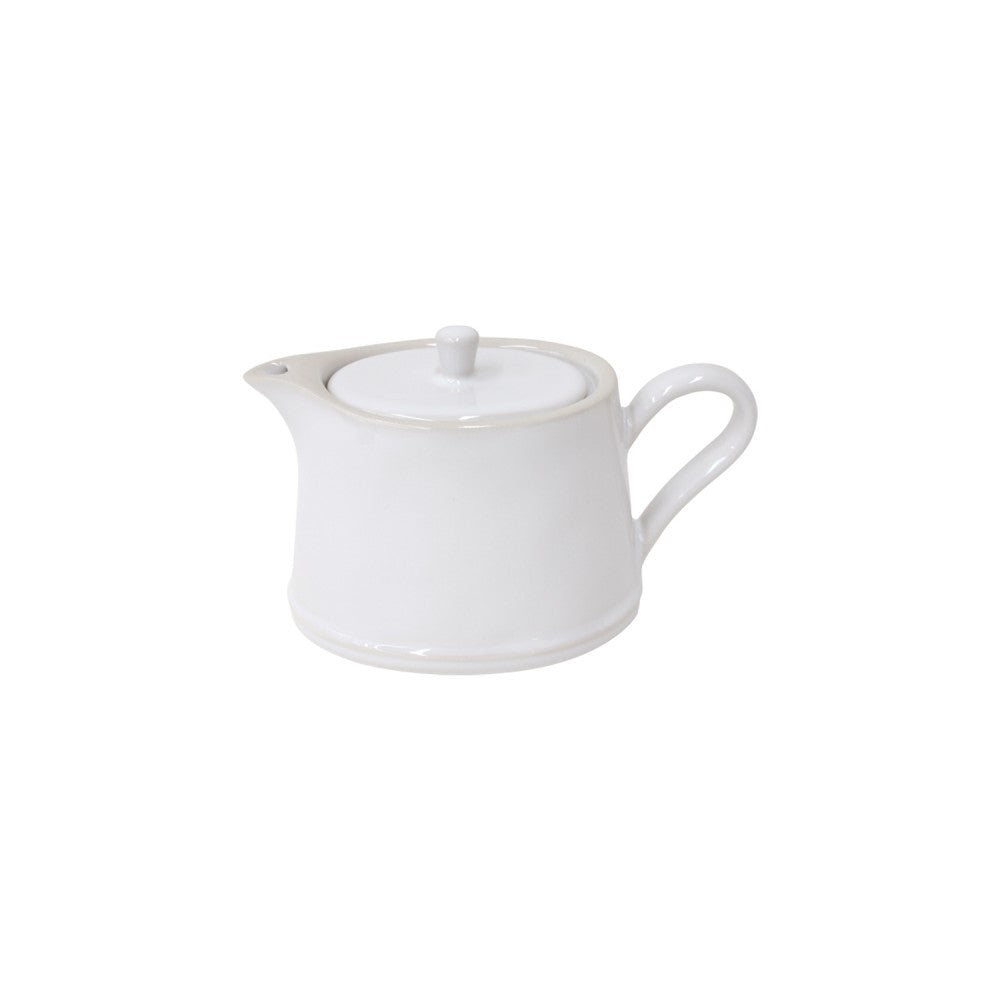 Beja Small Teapot - White Cream
