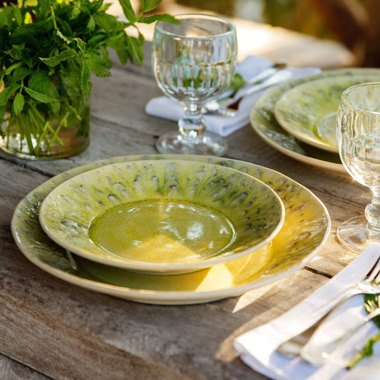 Madeira Bread Plate Set - Lemon