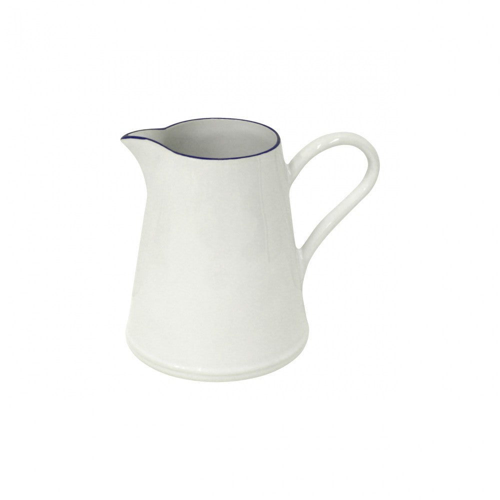 Beja Pitcher - White Blue