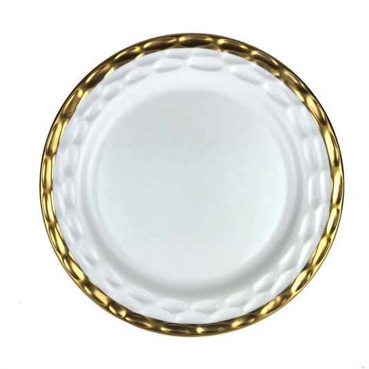 Truro Dinner Plate - Gold