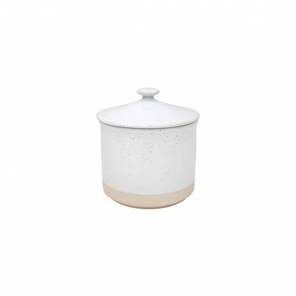 Fattoria Medium Canister - White