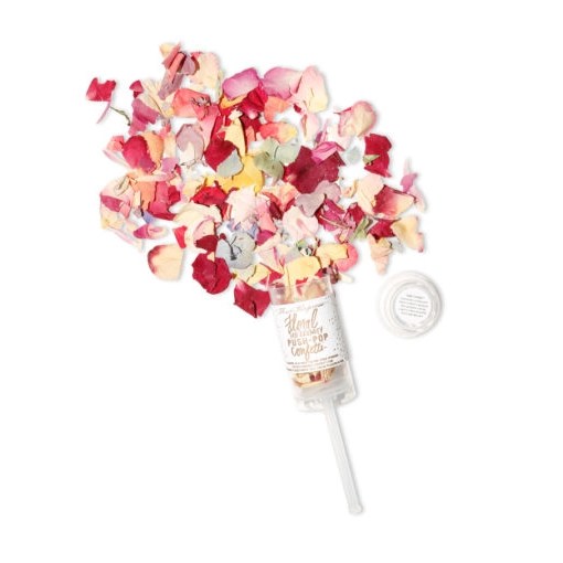 Eco Floral Push-Pop Confetti