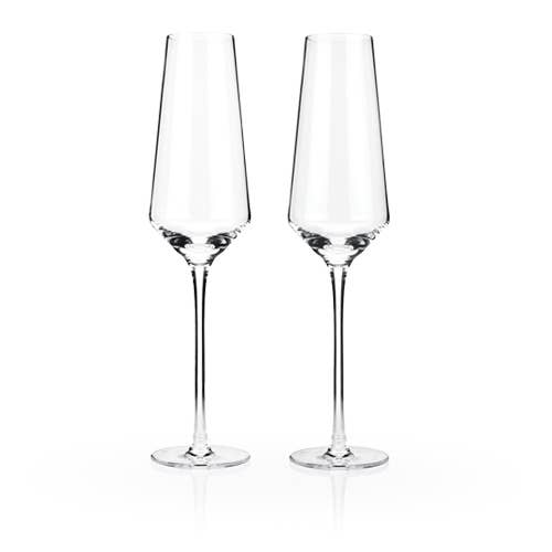 Raye Crystal Champagne Flutes