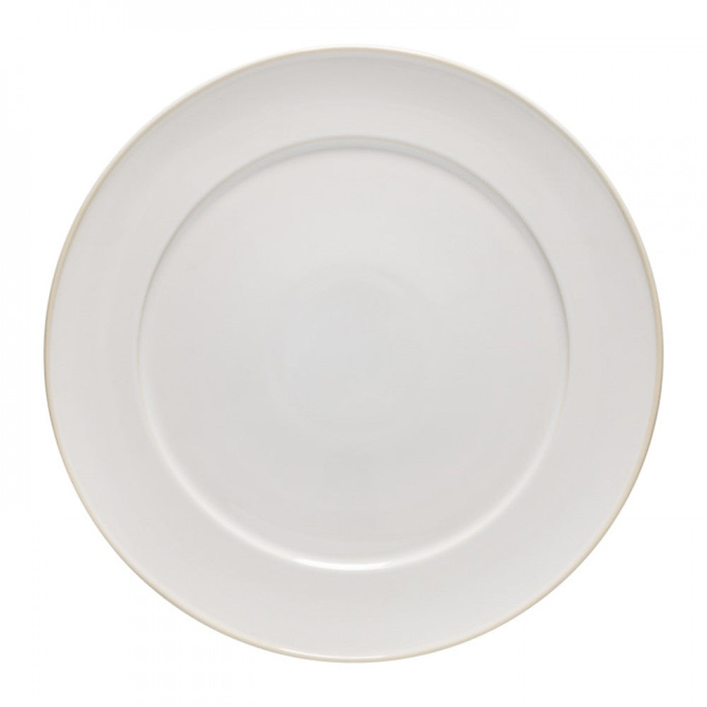 Beja Round Platter - White Cream