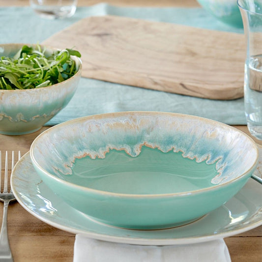 Taormina Pasta Bowl Set - Aqua