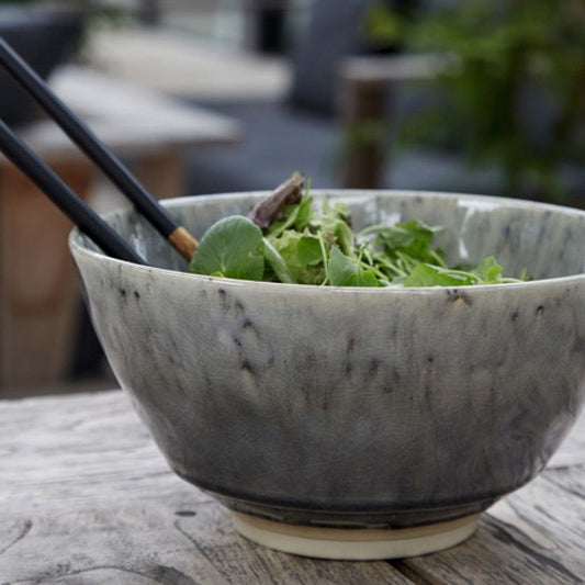 Madeira Serving Bowl - Grey