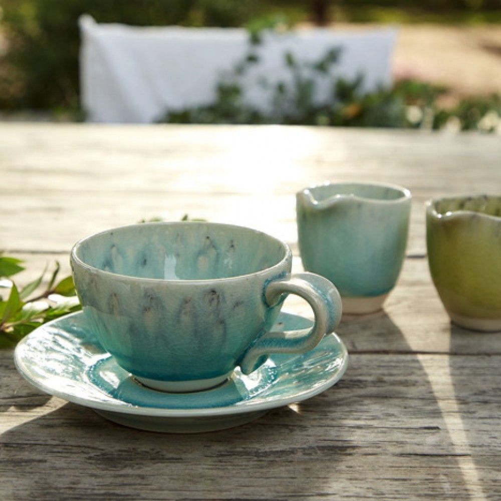 Madeira Tea Cup & Saucer Set - Blue