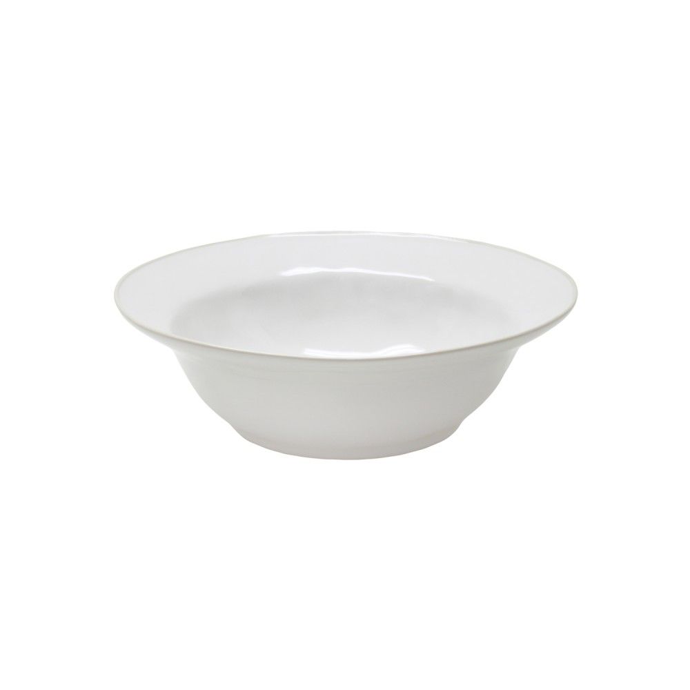 Beja Serving Bowl - White Cream