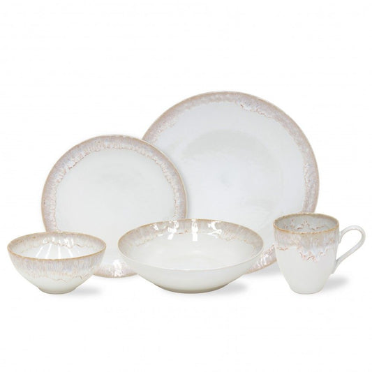 Taormina 5pc Place Setting - White