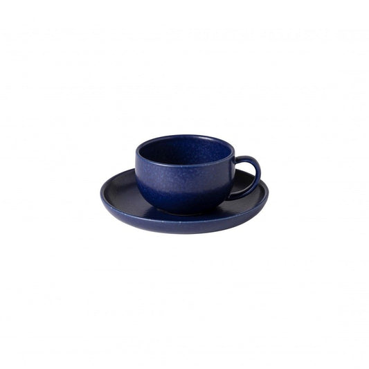 Pacifica Tea Cup & Saucer Set - Blueberry